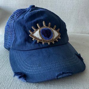 We the Free Evil Eye Baseball Cap